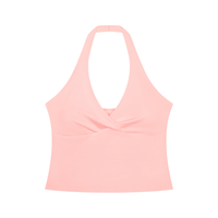 Arc Angel Ruched Halter Tank
