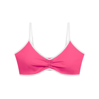 Arc Angel Ruched V-Neck Sports Bra