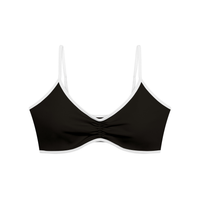 Arc Angel Ruched V-Neck Sports Bra