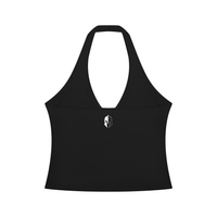 Arc Angel Ruched Halter Tank